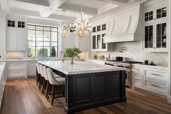 Claudine 4 Light Chandelier Modern Gold