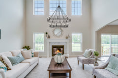 Dennison 28 Light Chandelier Matte Black