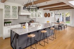 Dennison 6 Light Chandelier Matte Black