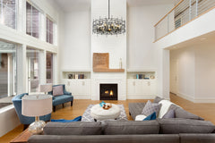 Garroway 9 Light Chandelier Matte Black