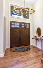 Datus 12 Light Chandelier Rubbed Brass