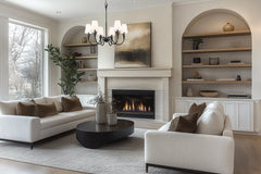 Claudelle 6 Light Chandelier Matte Black
