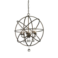 Acadia 6 Light Chandelier Golden Bronze