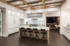 Euclid 10 Light Linear Chandelier Matte Black