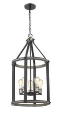 Kirkland 5 Light Chandelier Ashen Barnboard