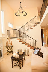 Barclay 12 Light Chandelier Matte Black