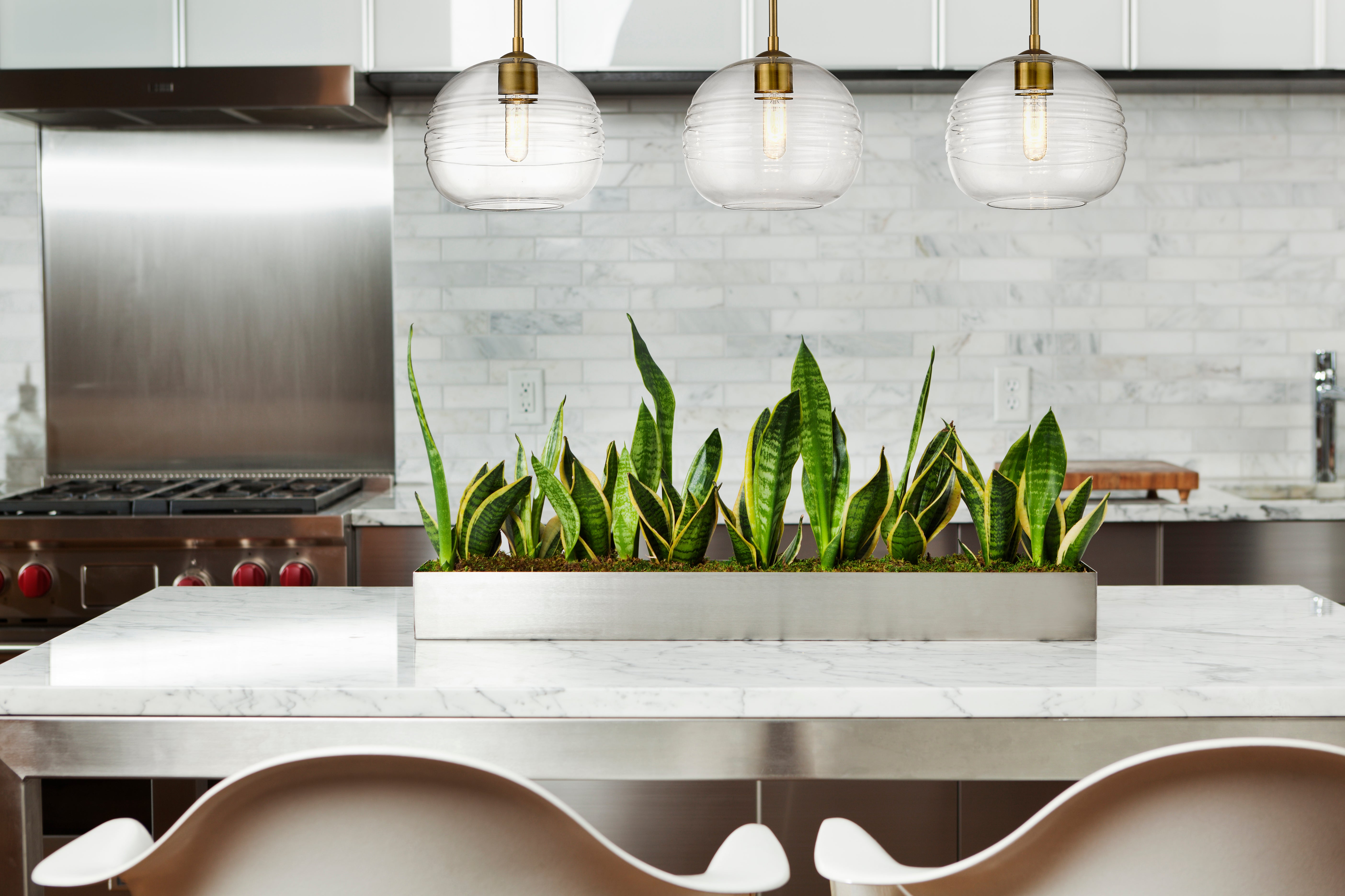 Harmony 3 Light Linear Chandelier Olde Brass