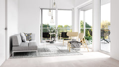 Ayra 3 Light Chandelier Brushed Nickel