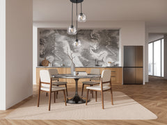 Chloe 3 Light Chandelier Matte Black