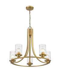 Beckett 5 Light Chandelier Olde Brass