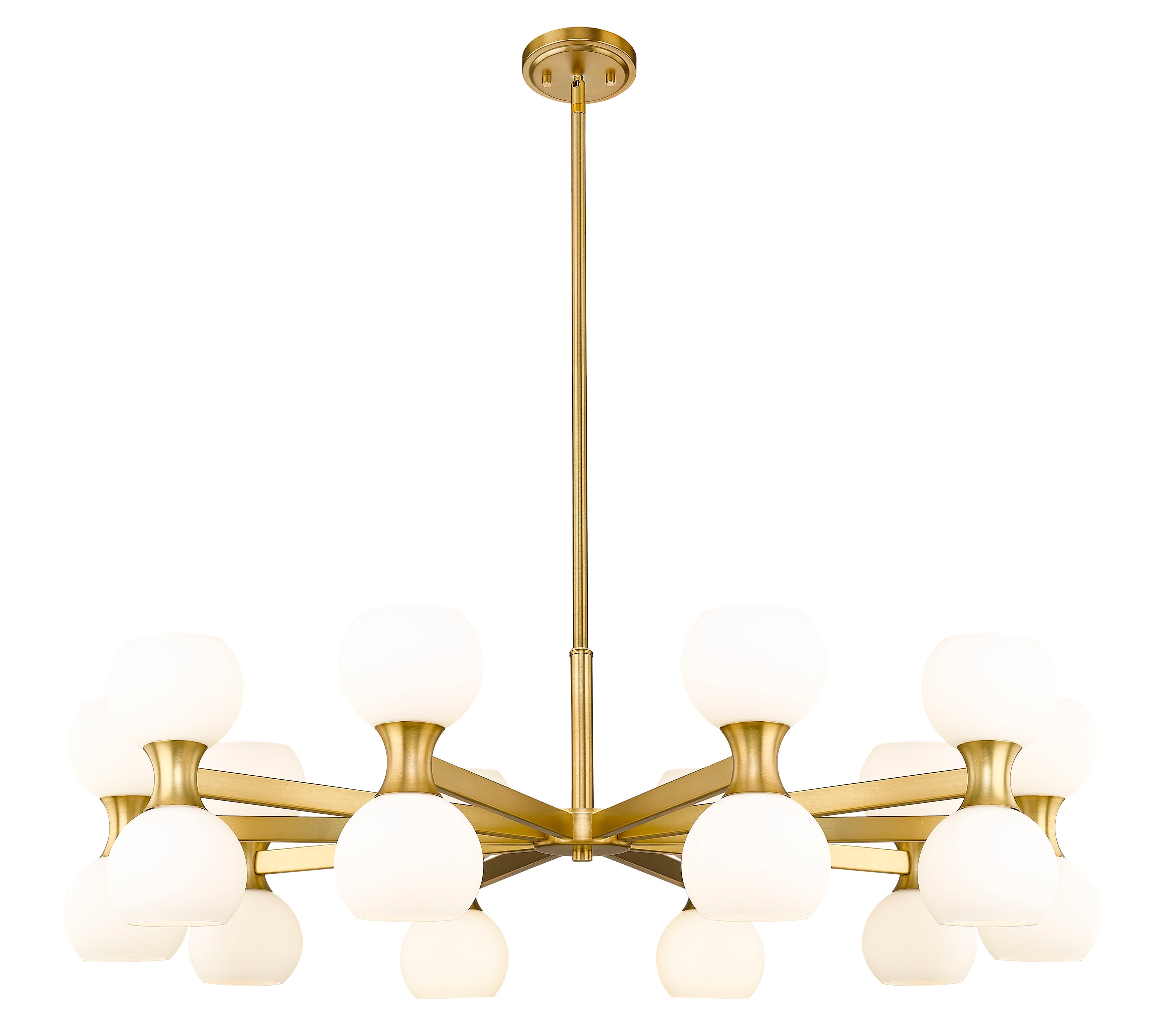 Artemis 20 Light Chandelier Modern Gold