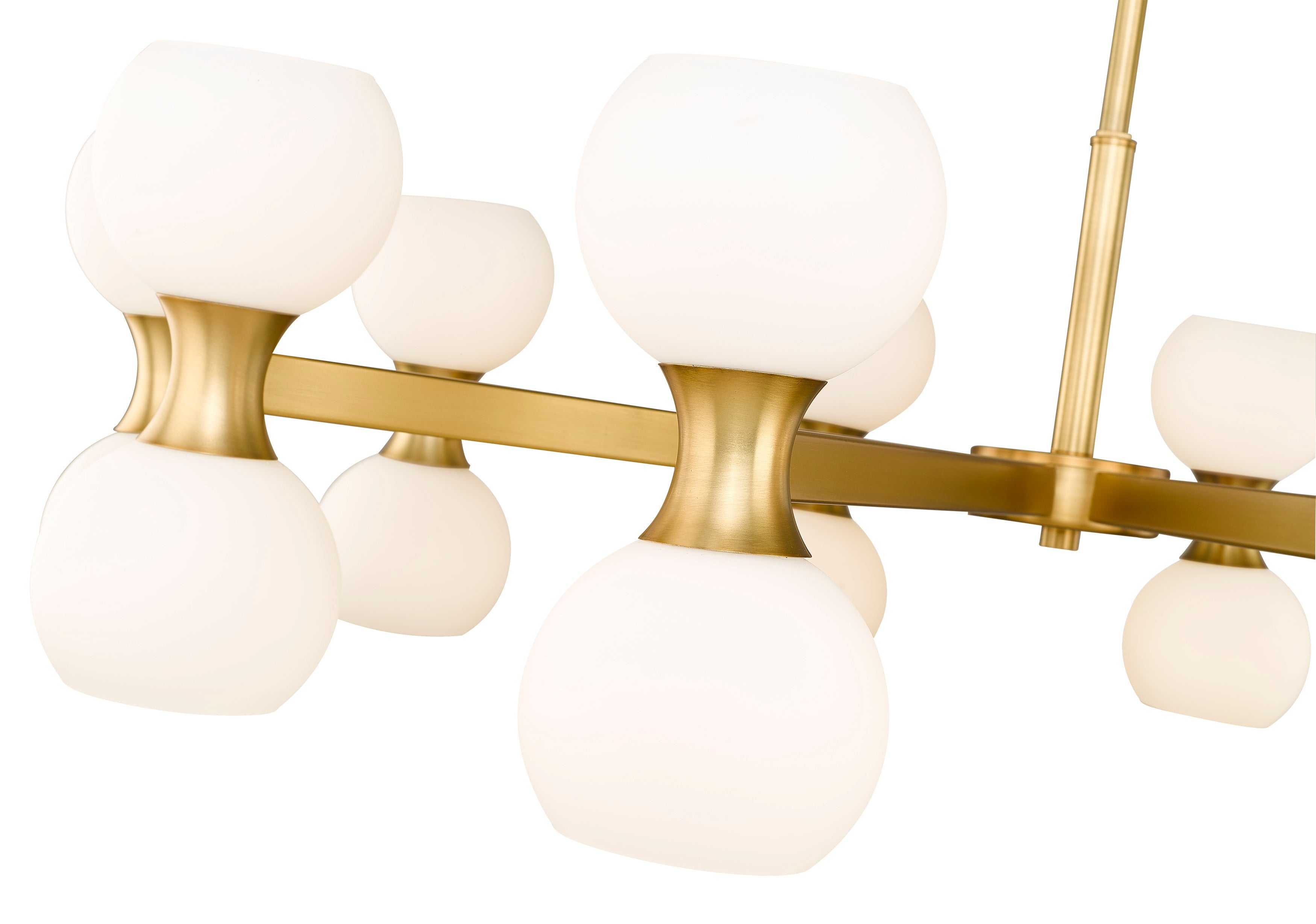 Artemis 20 Light Chandelier Modern Gold
