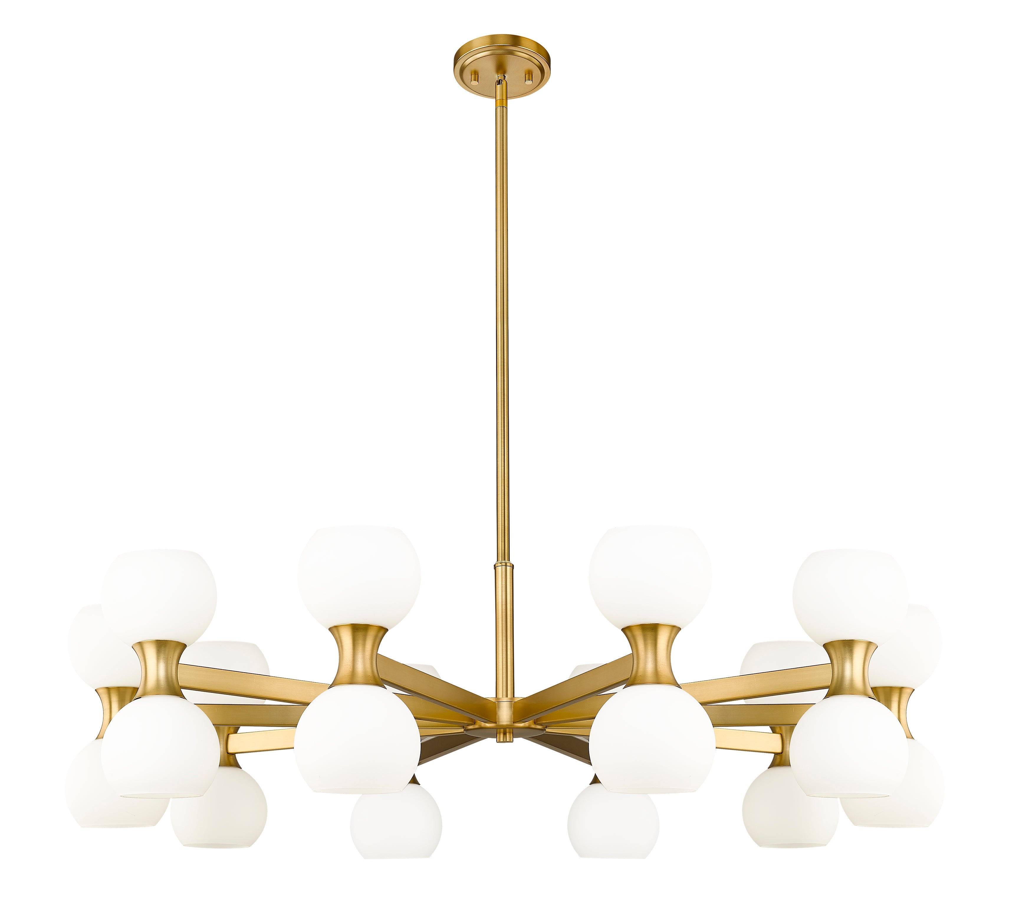 Artemis 20 Light Chandelier Modern Gold