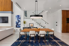 Counterpoint 5 Light Linear Chandelier Matte Black