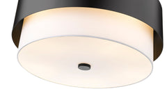 Counterpoint 5 Light Chandelier Matte Black