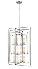 Aideen 12 Light Chandelier Brushed Nickel