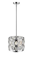 Dealey 3 Light Chandelier Chrome