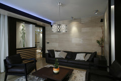 Dealey 5 Light Chandelier Chrome