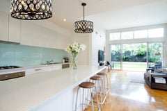 Dealey 5 Light Chandelier Matte Black
