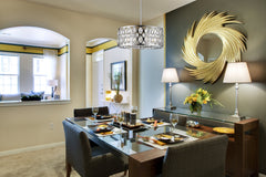 Dealey 6 Light Chandelier Chrome