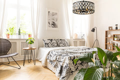 Dealey 6 Light Chandelier Matte Black