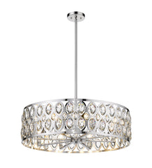 Dealey 8 Light Chandelier Chrome