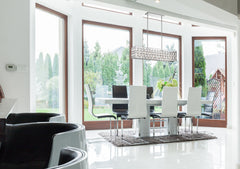 Dealey 7 Light Linear Chandelier Chrome