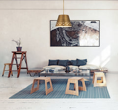 Katie 1 Light Chandelier Rubbed Brass