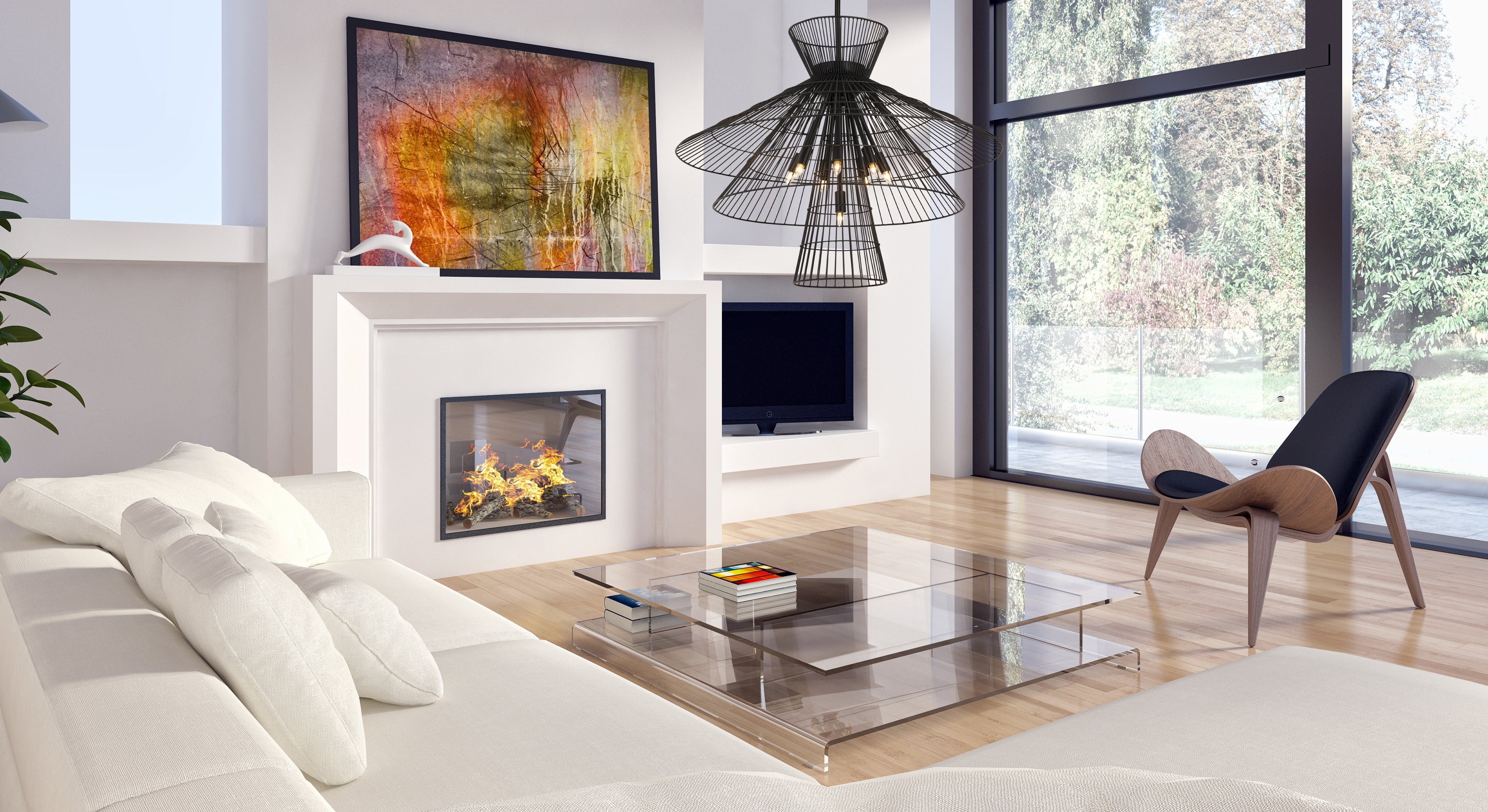 Alito 8 Light Chandelier Matte Black