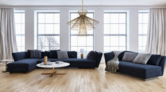 Alito 8 Light Chandelier Rubbed Brass