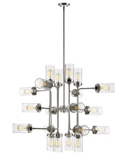 Calliope 20 Light Chandelier Polished Nickel