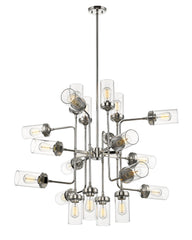Calliope 20 Light Chandelier Polished Nickel