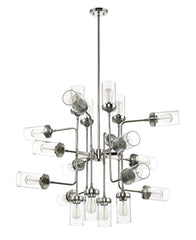 Calliope 20 Light Chandelier Polished Nickel