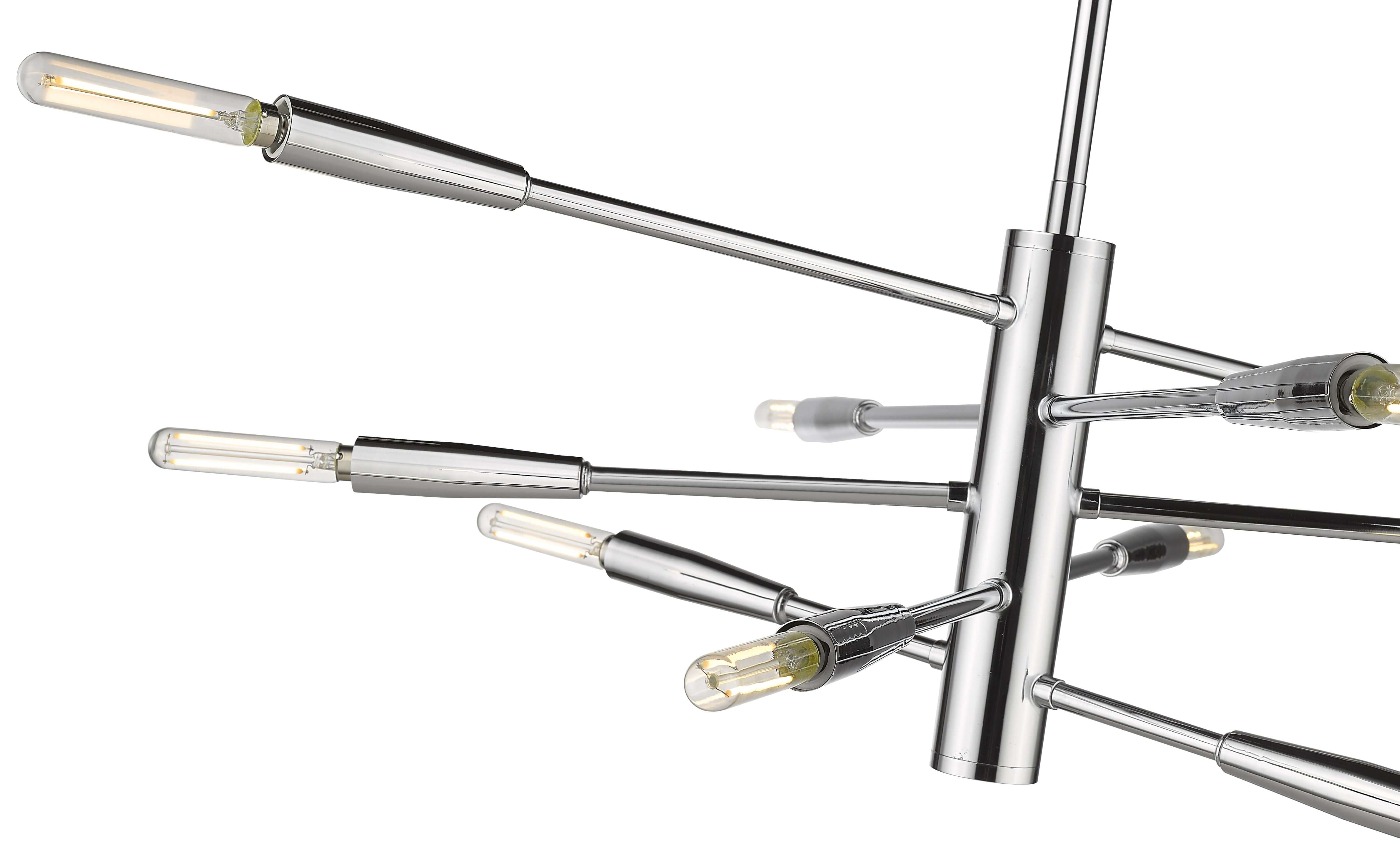 Ascension 10 Light Chandelier Chrome