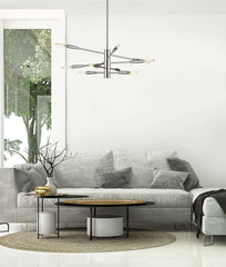 Ascension 10 Light Chandelier Chrome