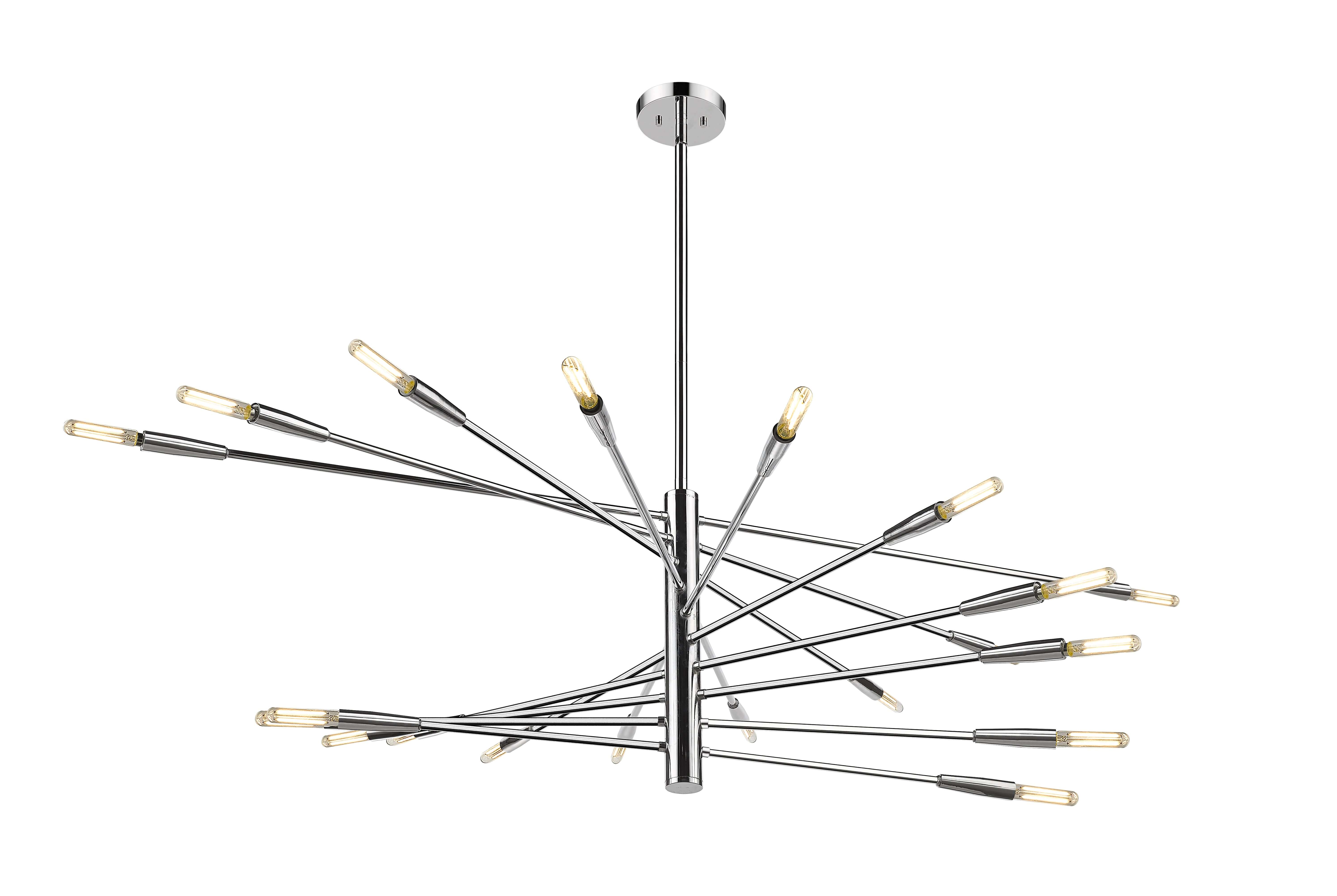 Ascension 20 Light Chandelier Chrome