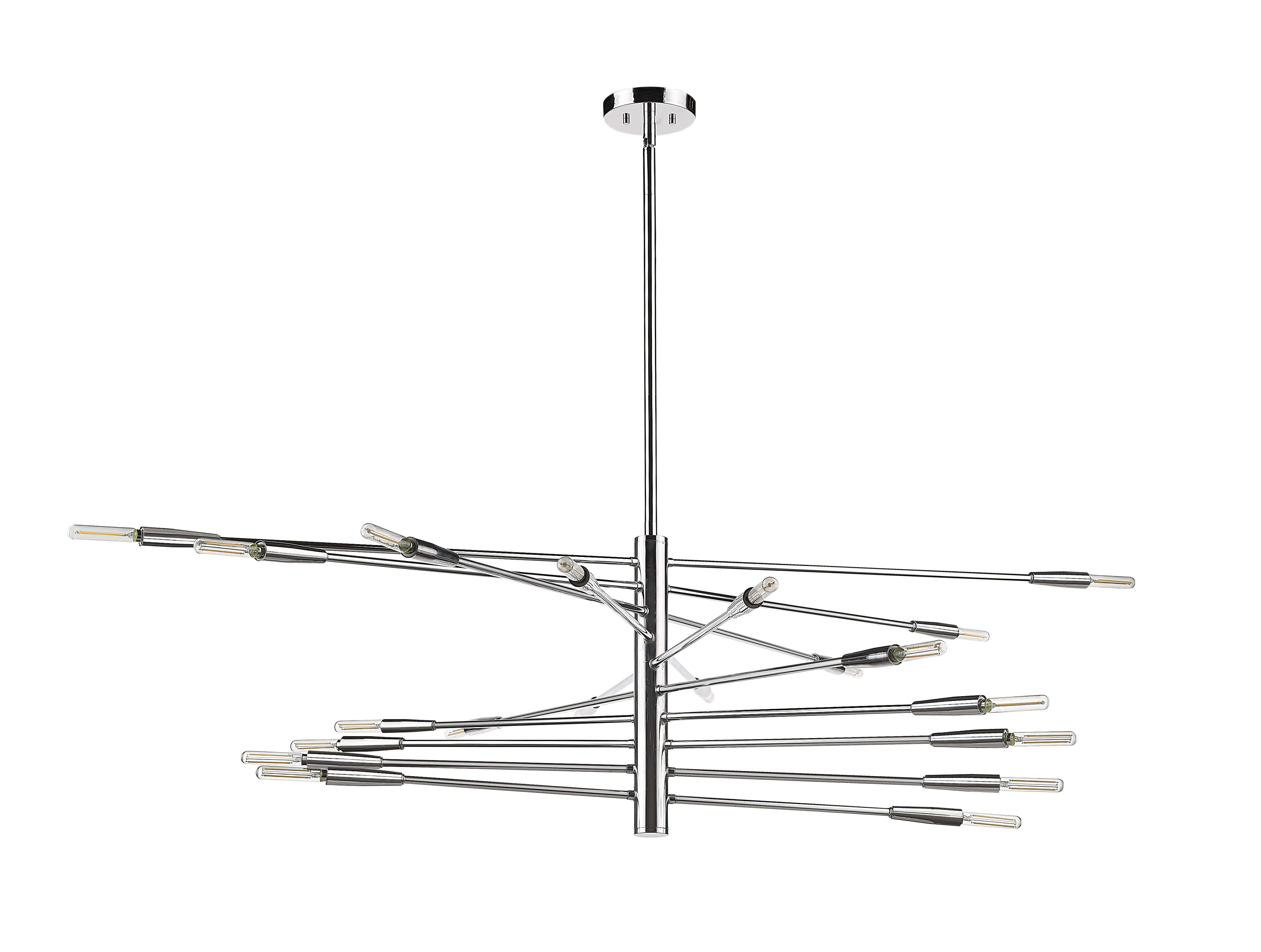 Ascension 20 Light Chandelier Chrome