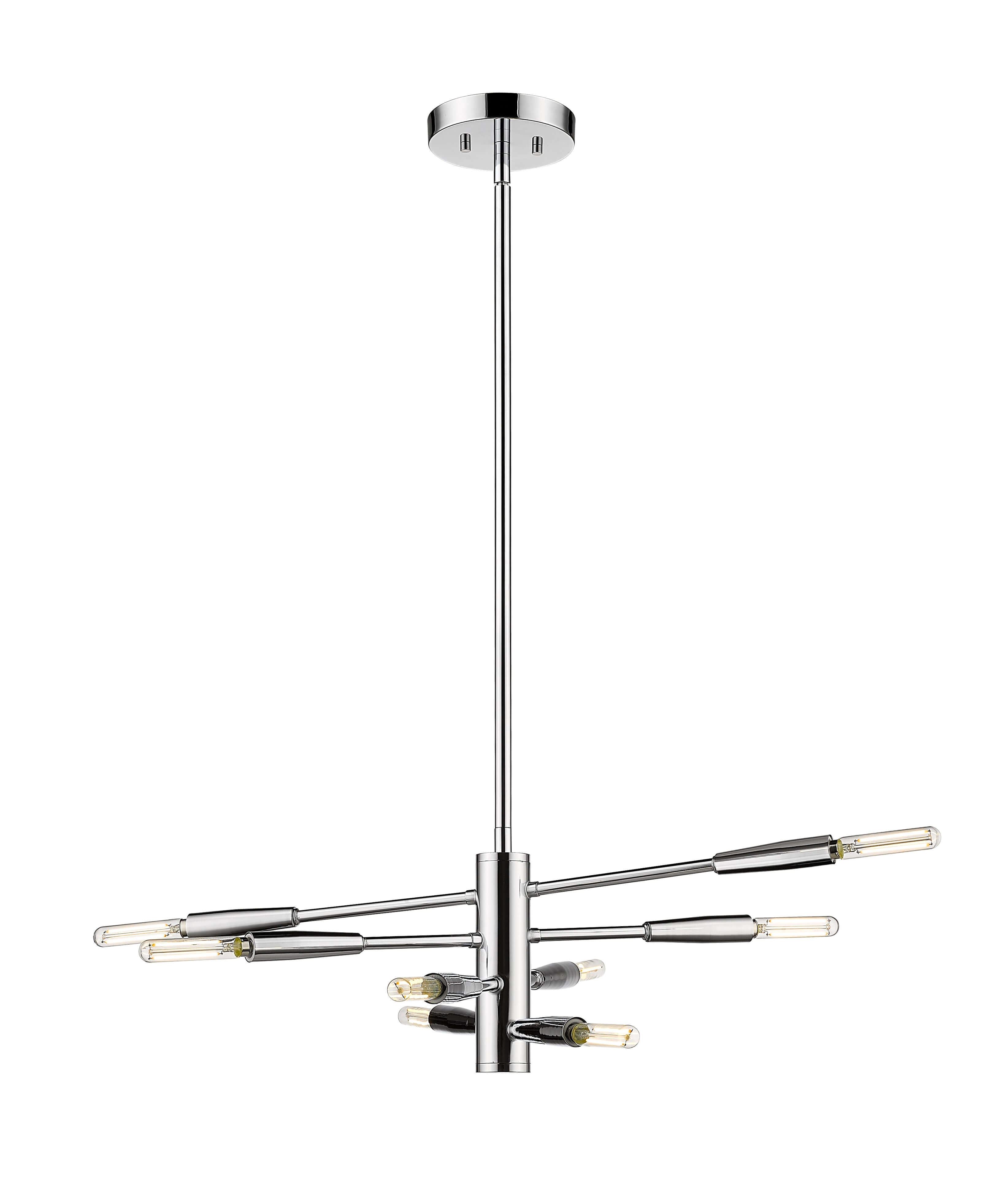 Ascension 8 Light Chandelier Chrome
