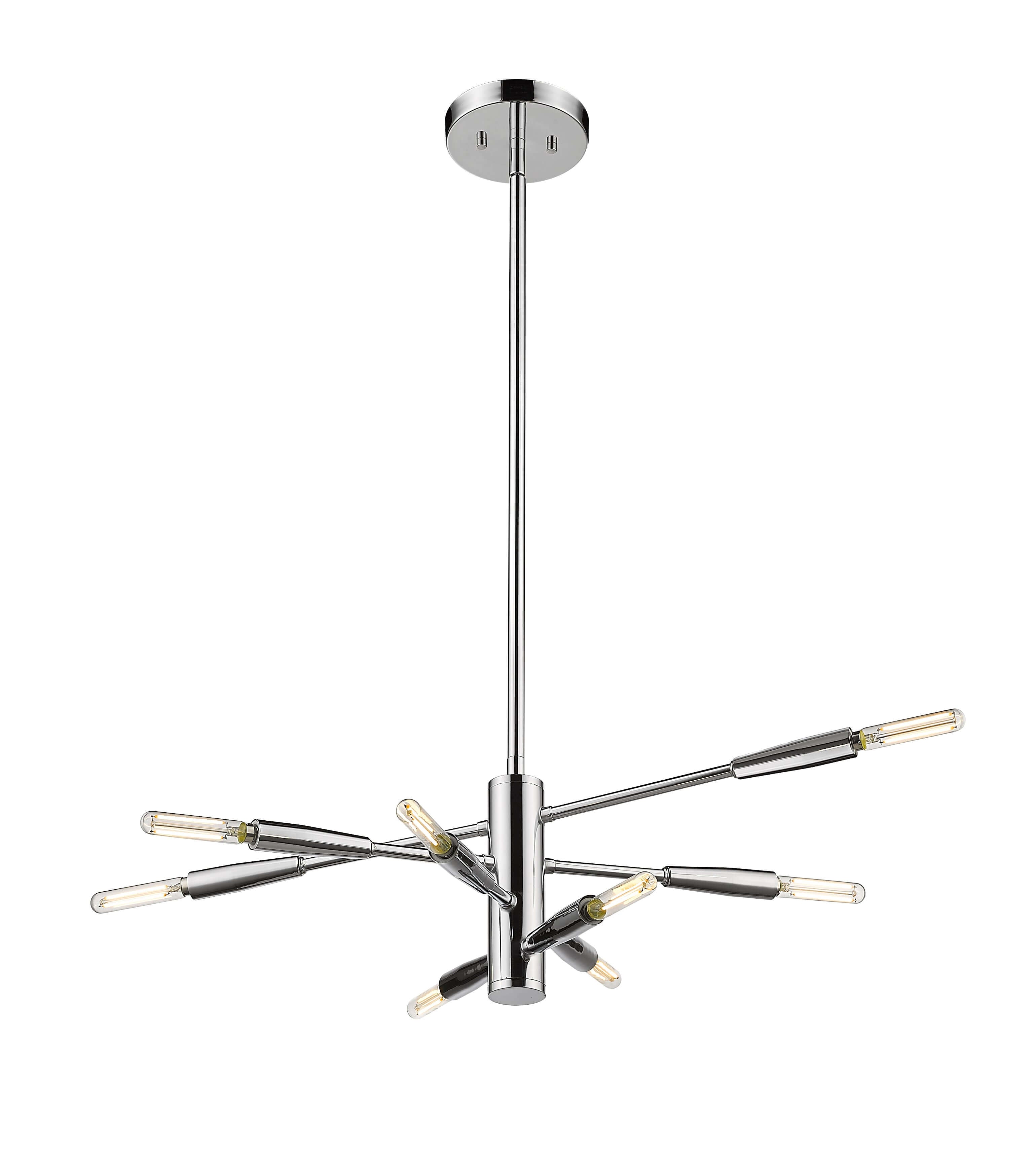 Ascension 8 Light Chandelier Chrome