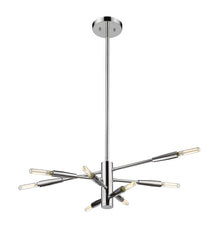 Ascension 8 Light Chandelier Chrome