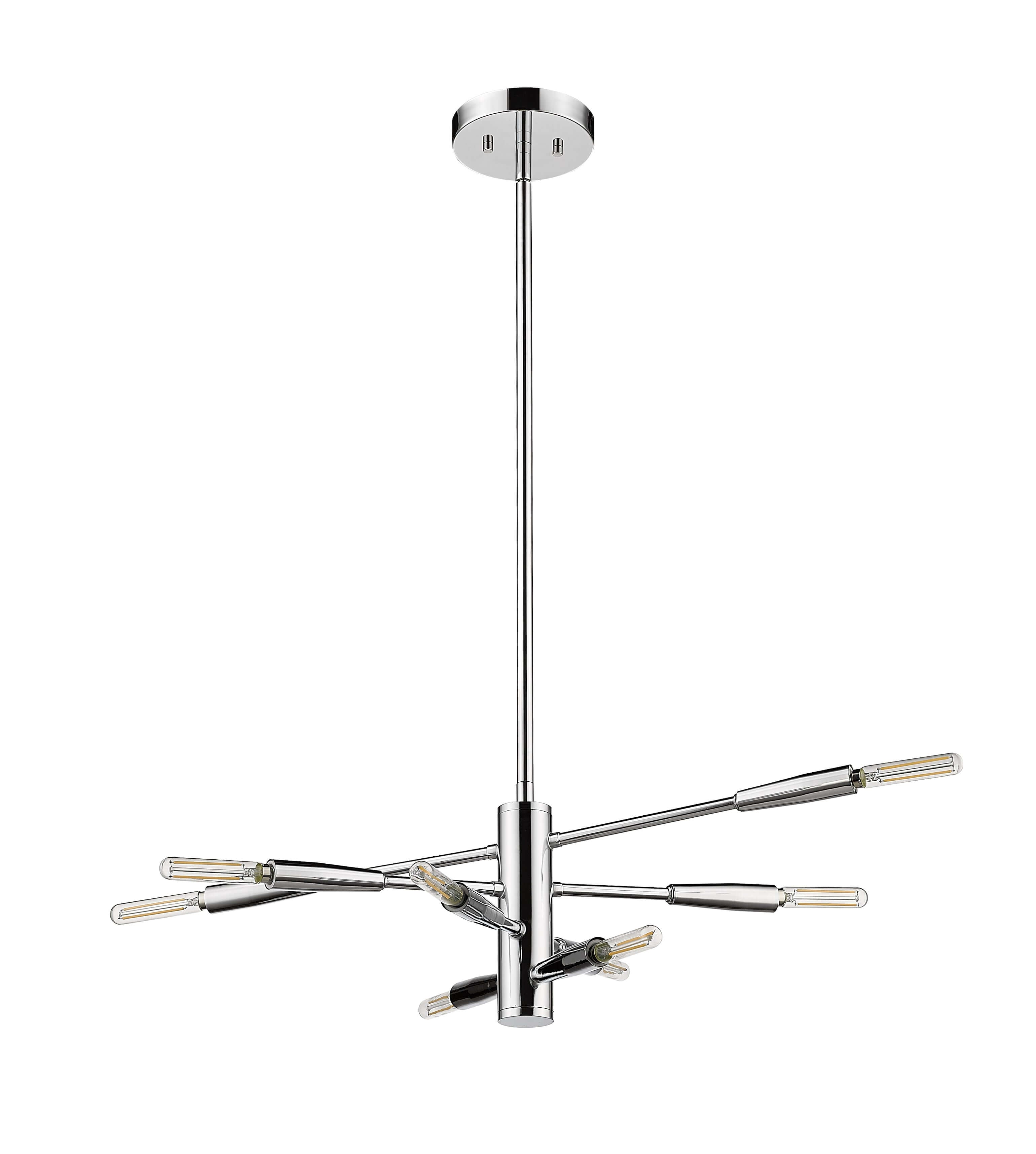 Ascension 8 Light Chandelier Chrome