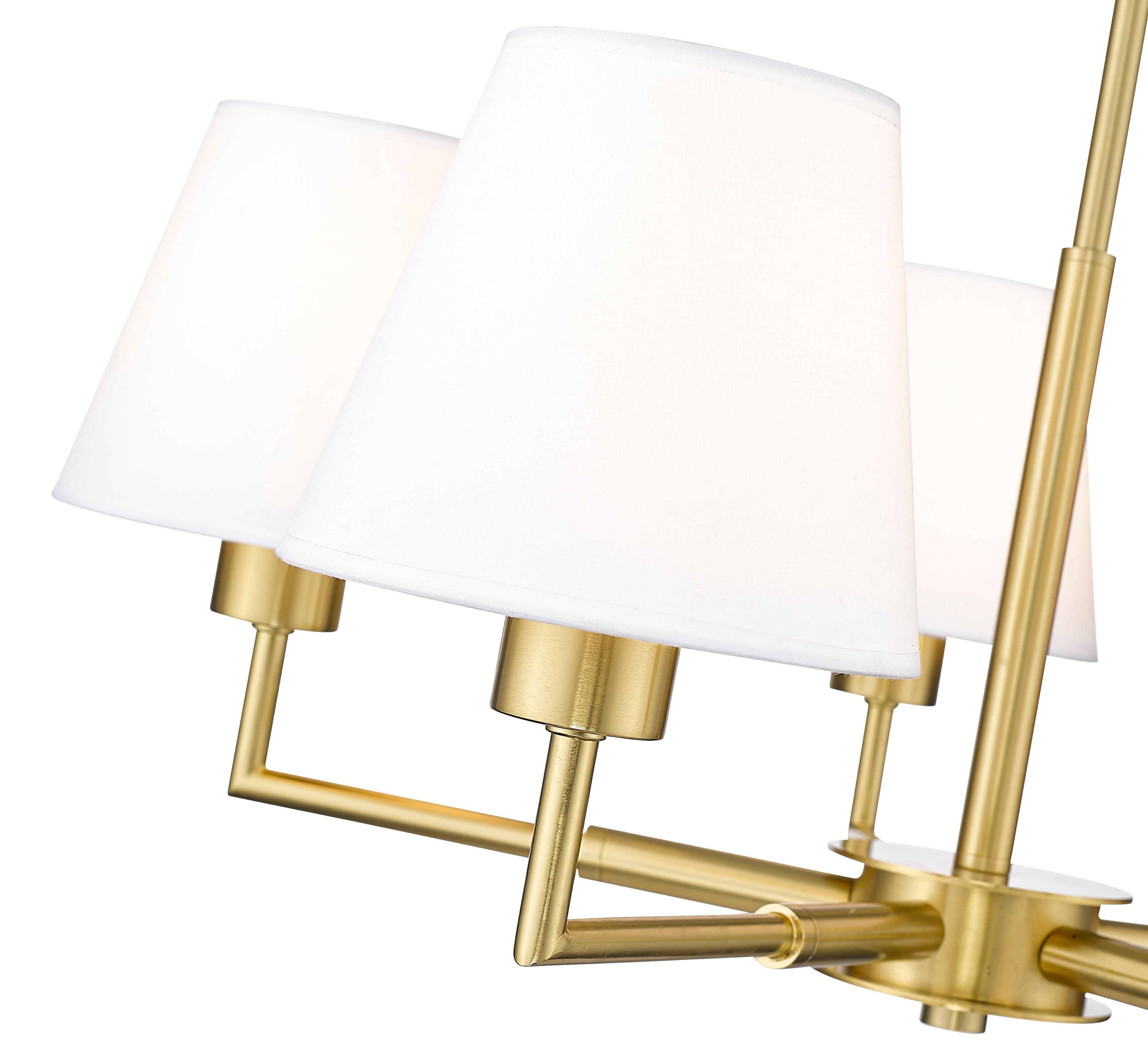 Leila 5 Light Chandelier Luxe Gold