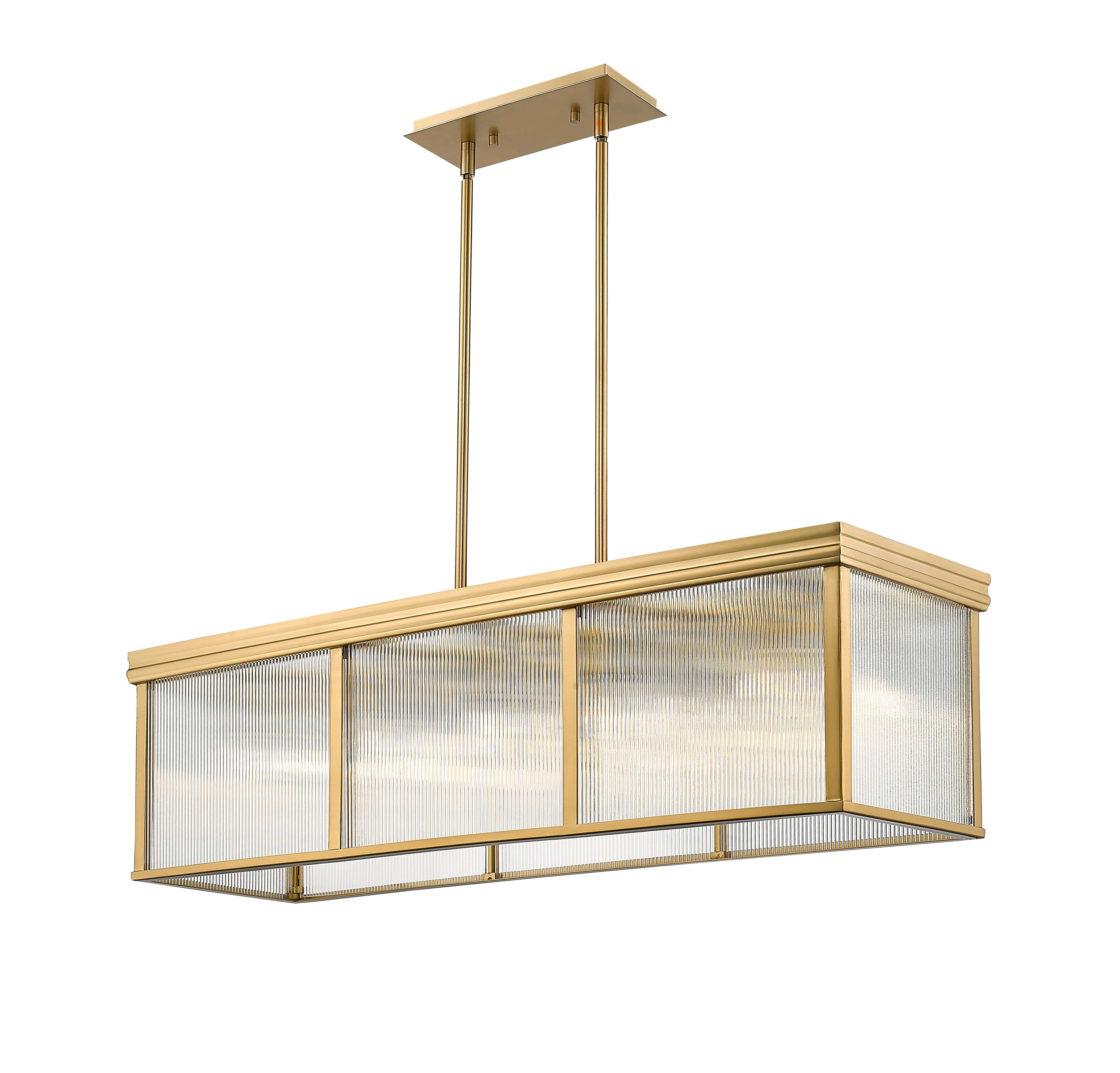Carnaby 10 Light Pendant Modern Gold