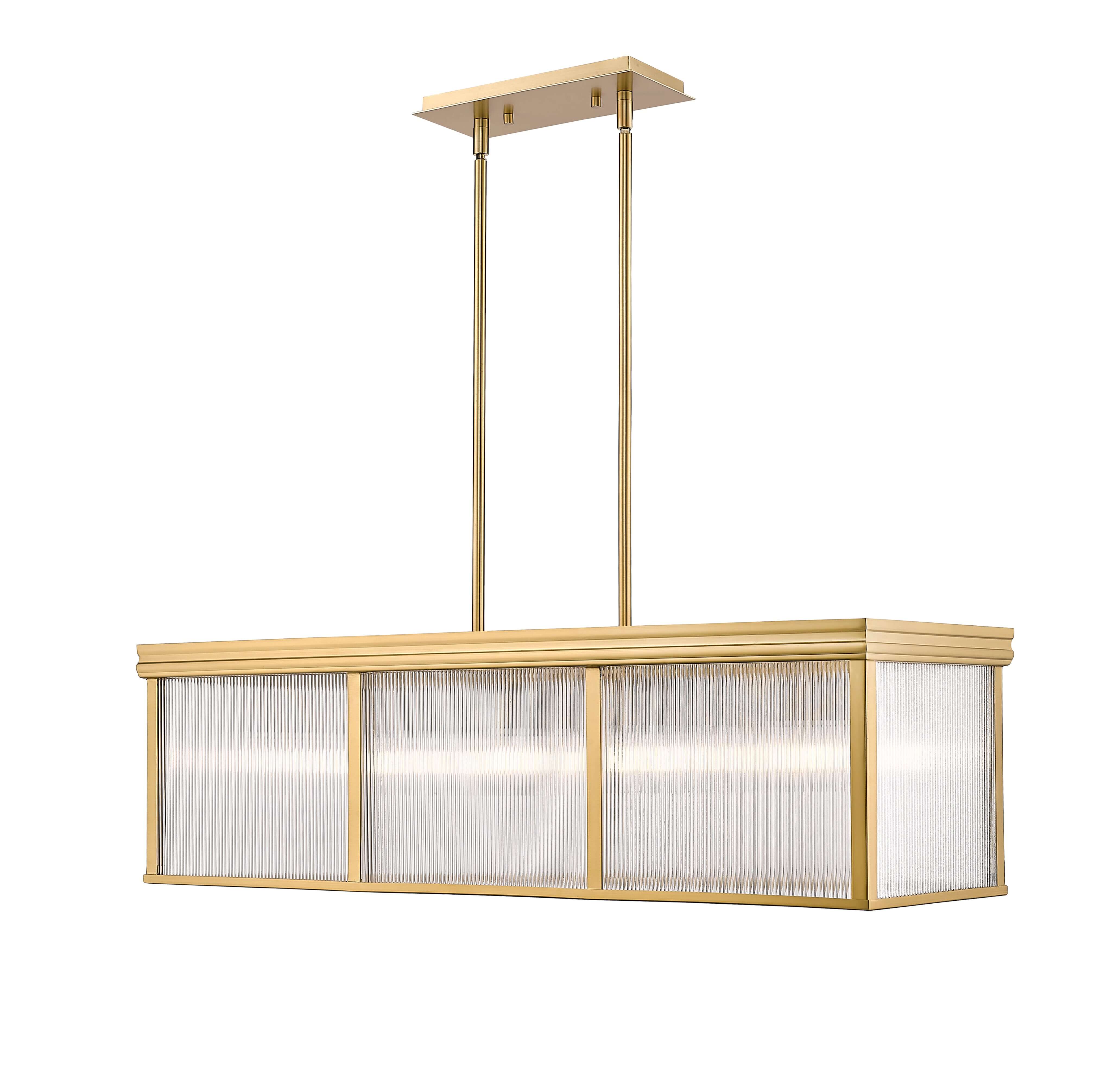 Carnaby 10 Light Pendant Modern Gold