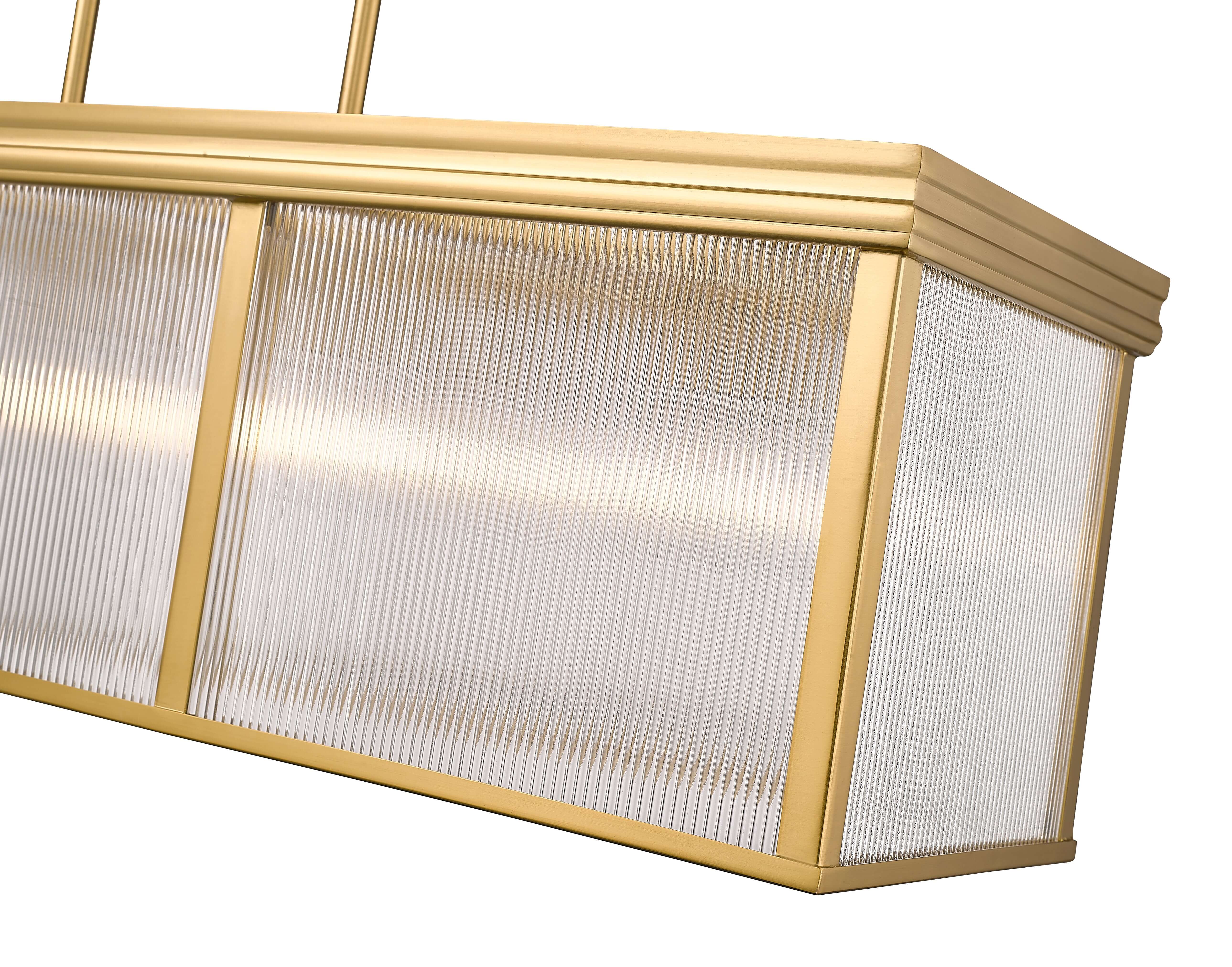 Carnaby 10 Light Pendant Modern Gold