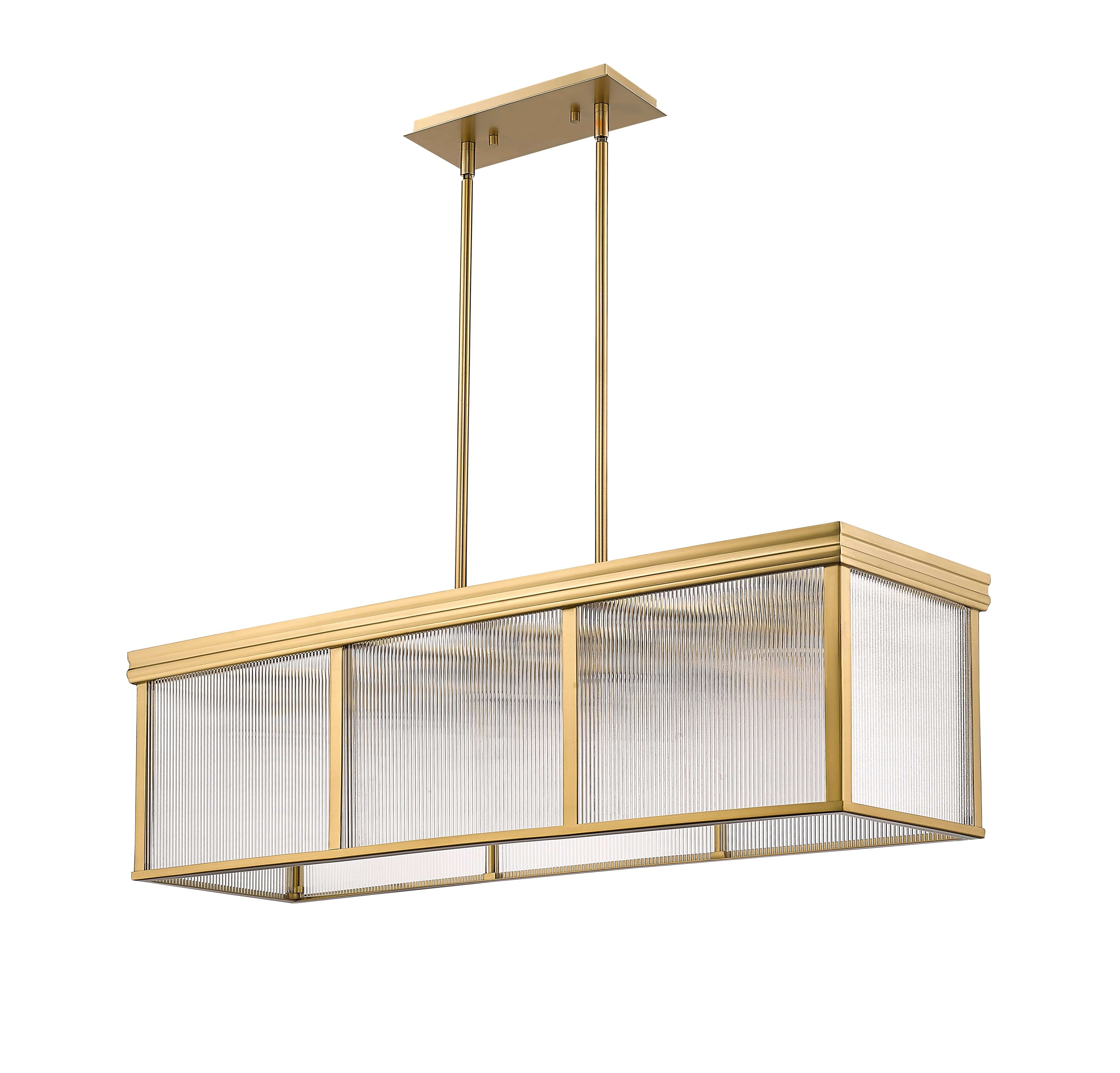 Carnaby 10 Light Pendant Modern Gold
