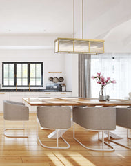 Carnaby 10 Light Pendant Modern Gold