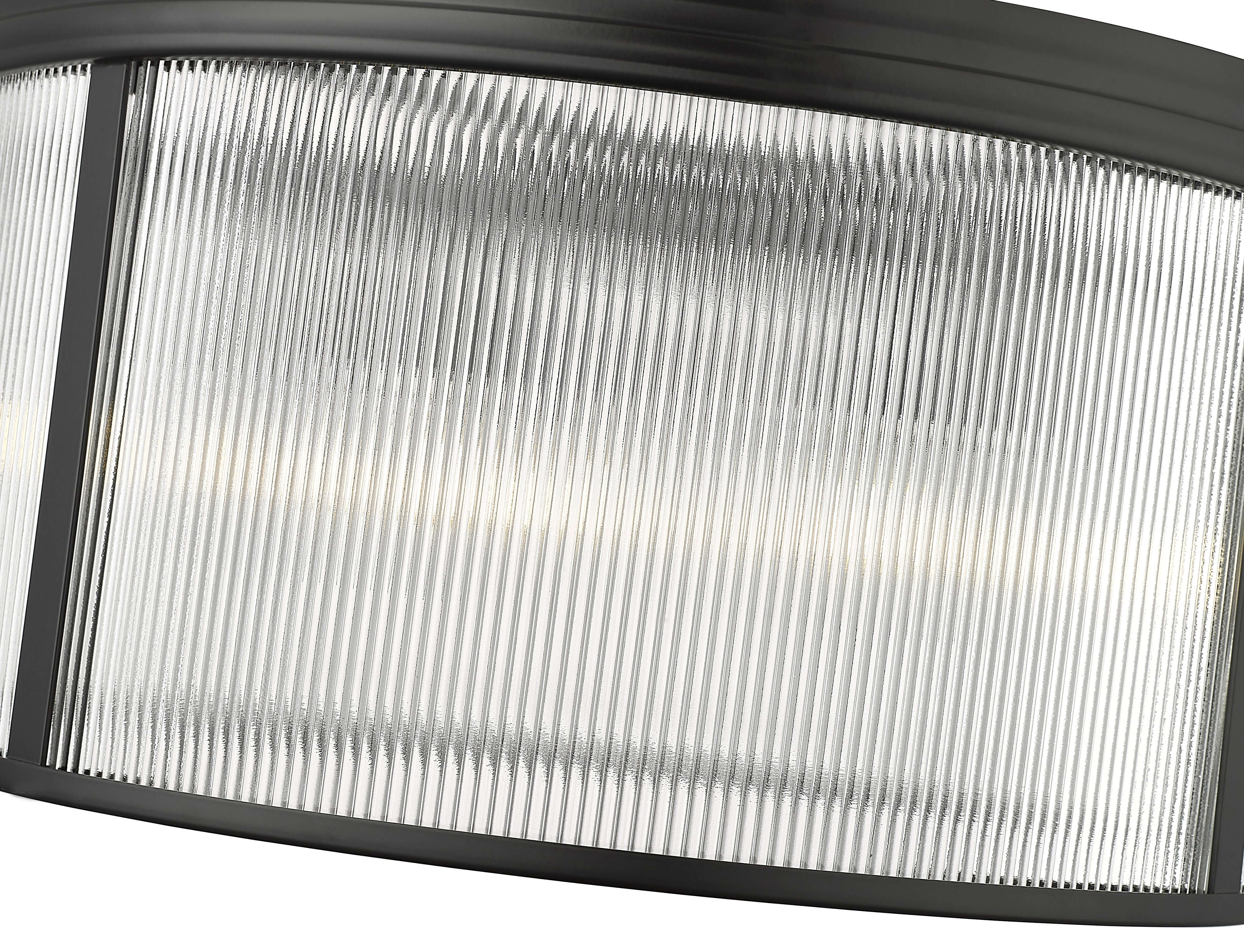 Carnaby 6 Light Chandelier Matte Black
