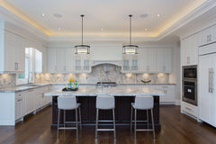Carnaby 6 Light Chandelier Matte Black