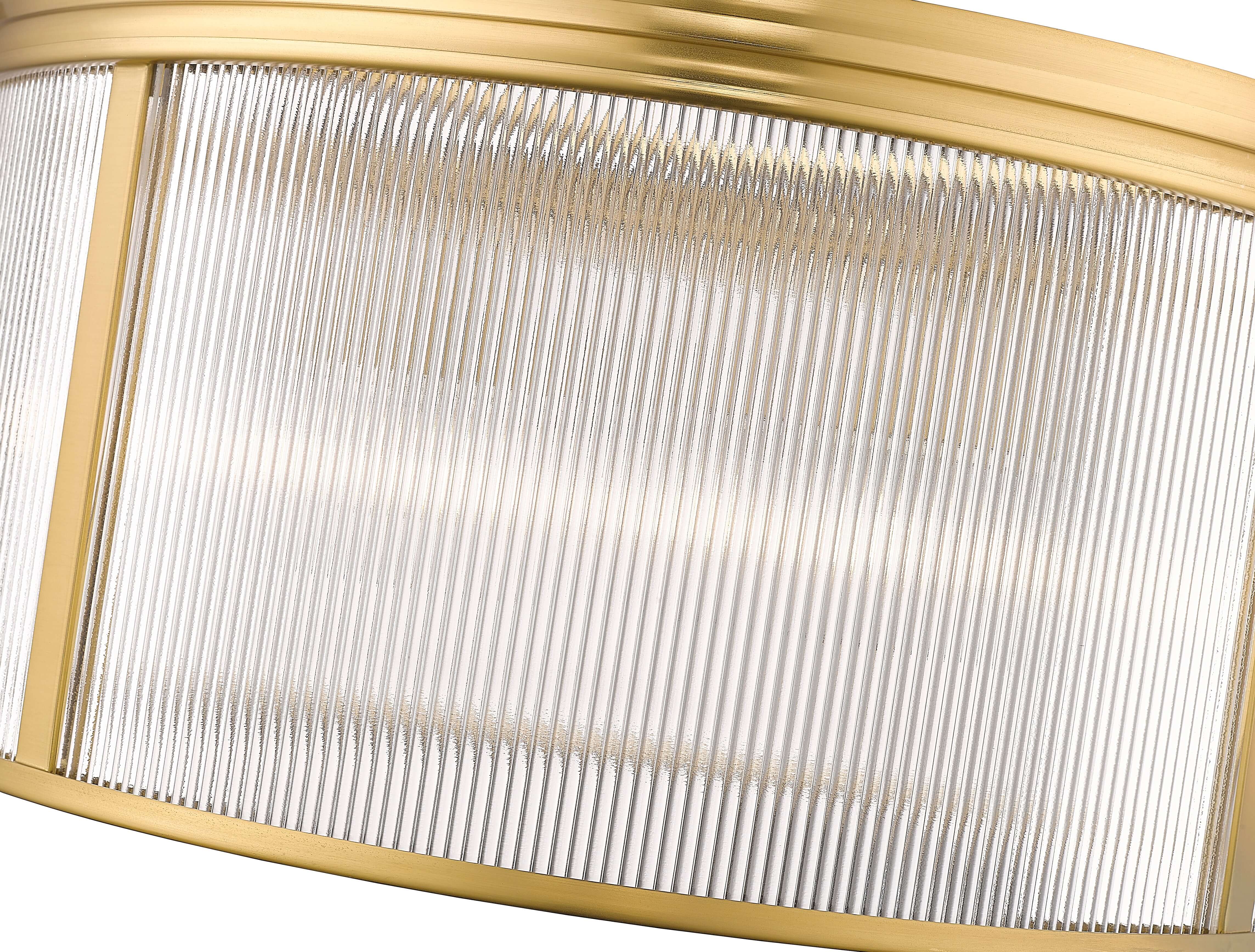 Carnaby 6 Light Chandelier Modern Gold